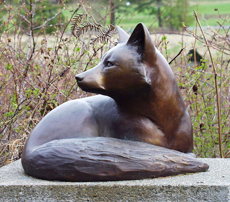 Red Fox - bronze by Georgia Gerber — Rob Schouten Gallery